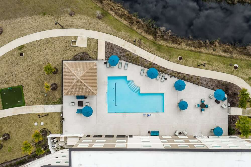 Aerial view of Discovery Village Deerwood