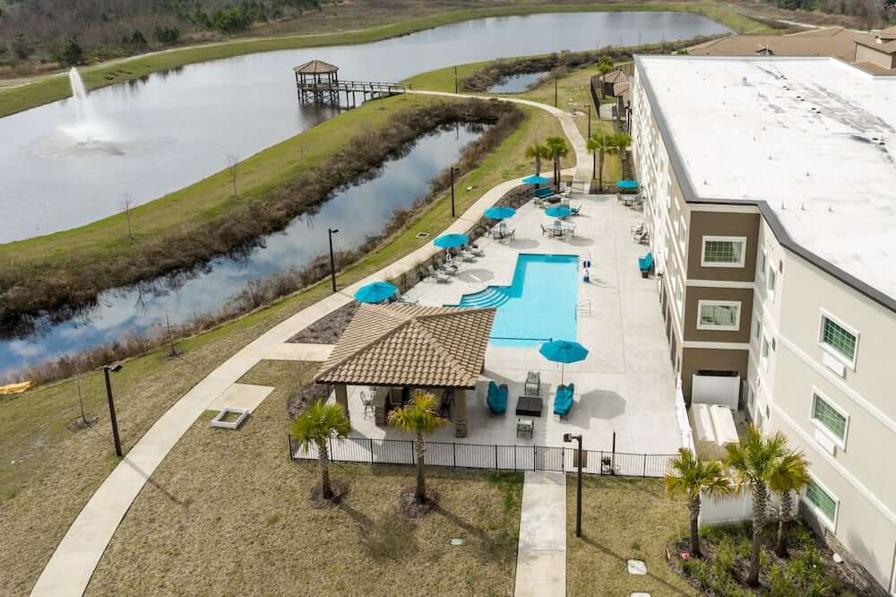 Aerial view of Discovery Village Deerwood