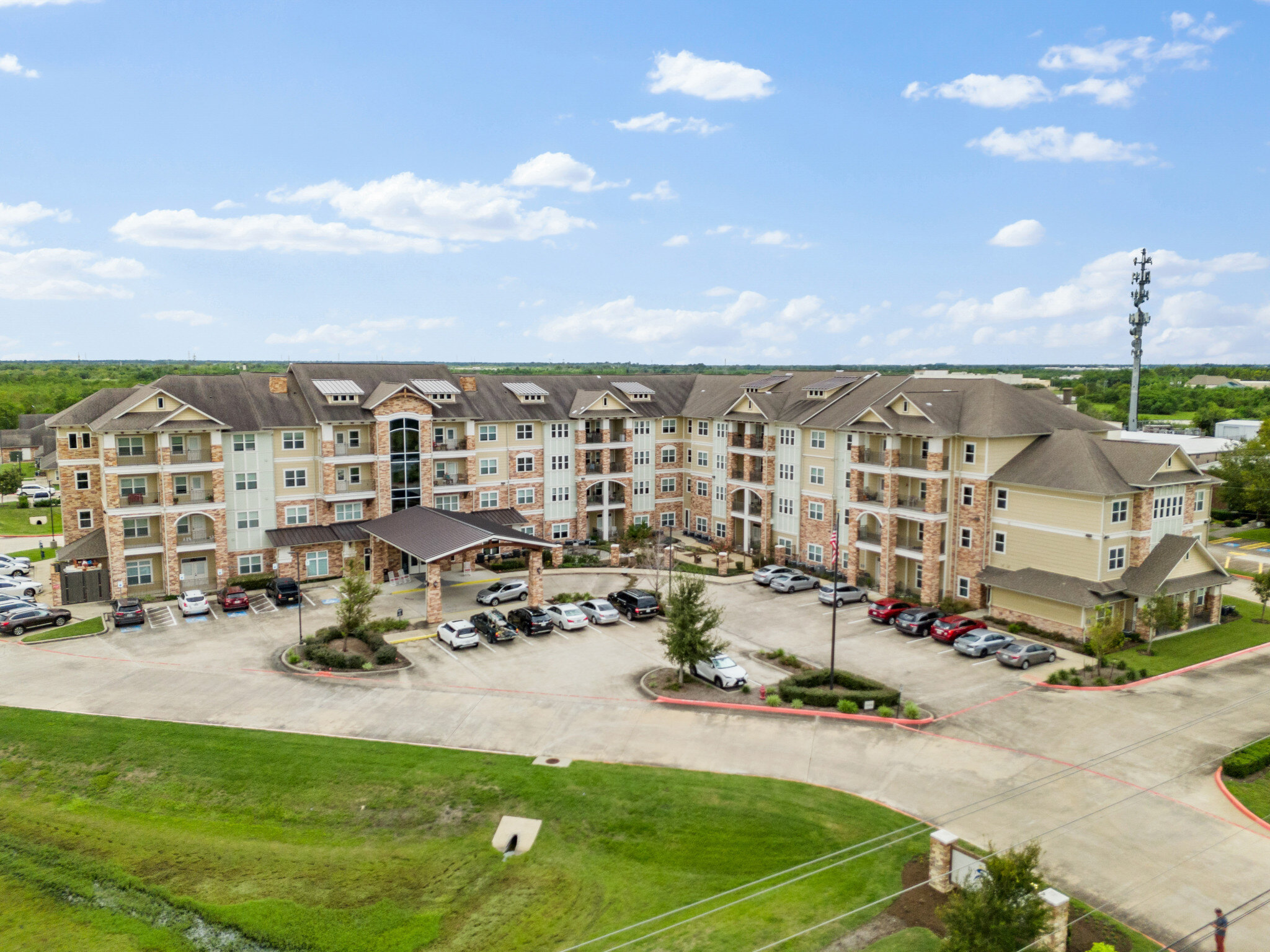 Aerial view of Discovery Village Clear Lake