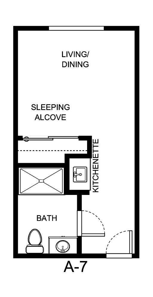 Point floor plan