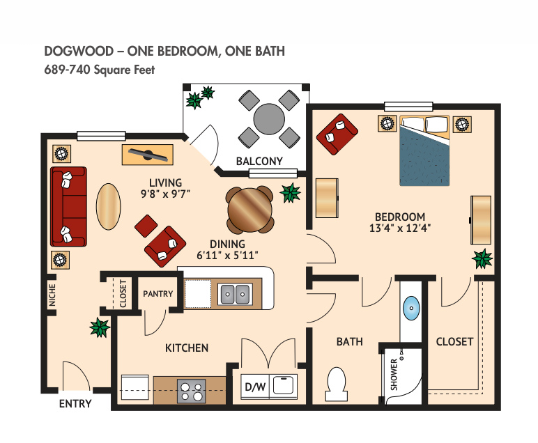 Dogwood floor plan