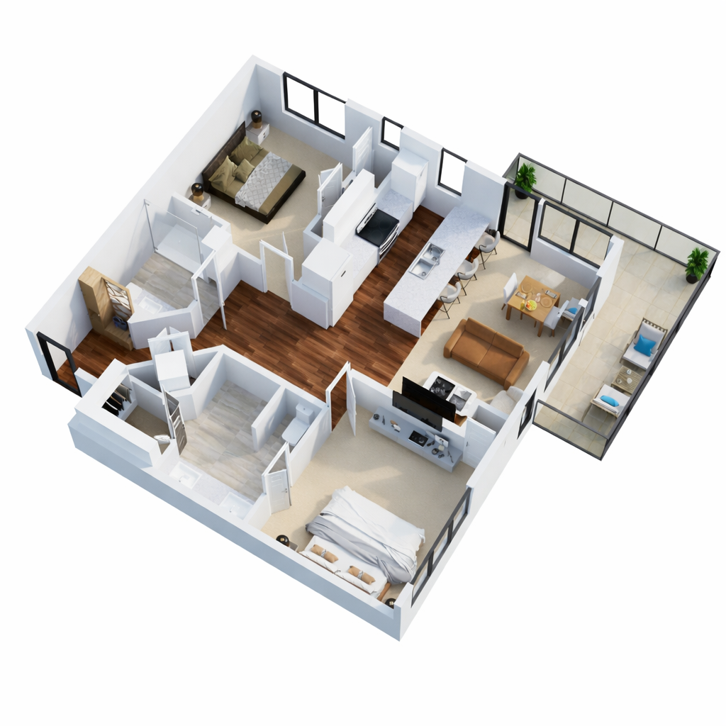 Eastern Redbud floor plan