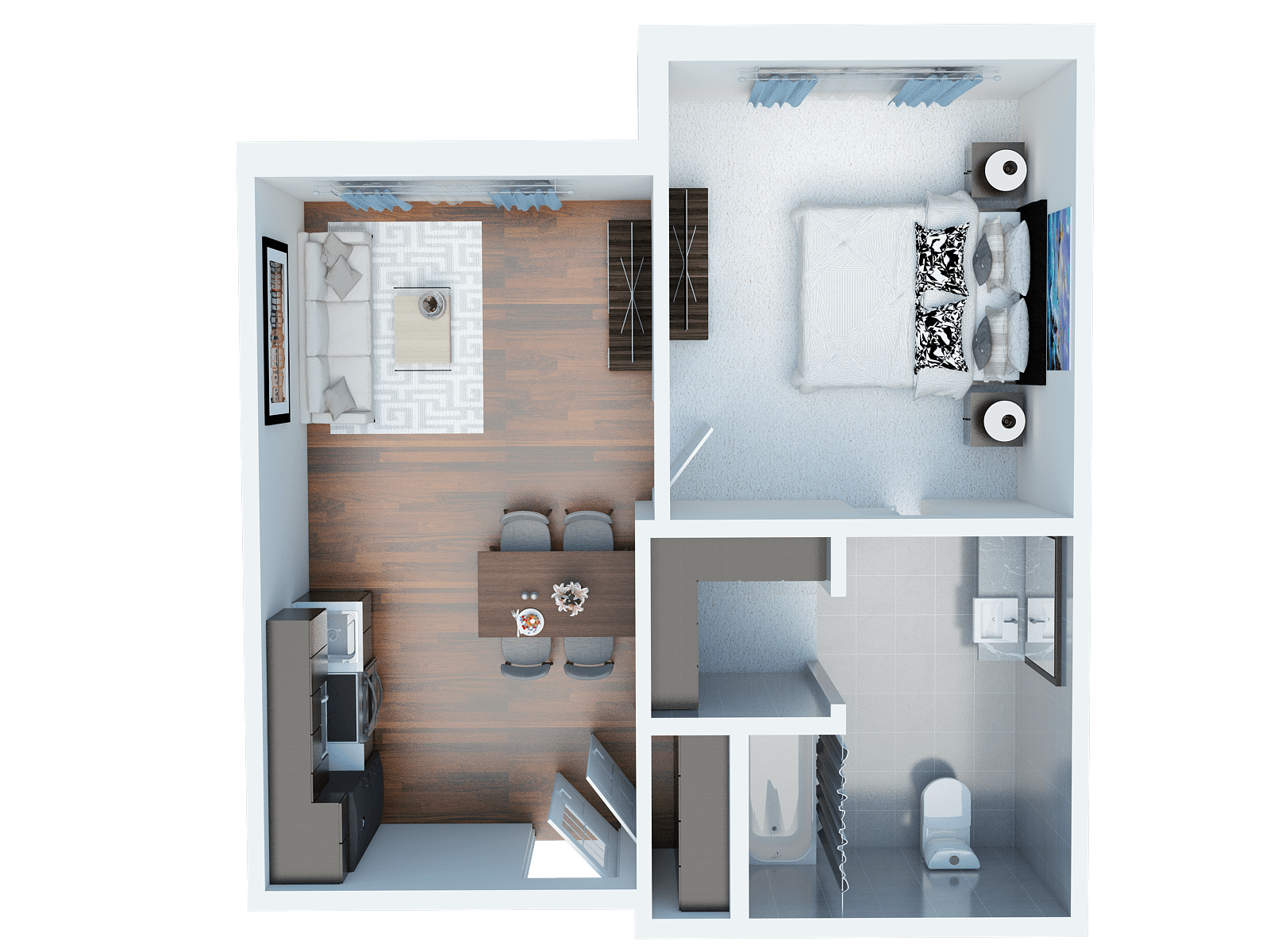 The Barton floor plan