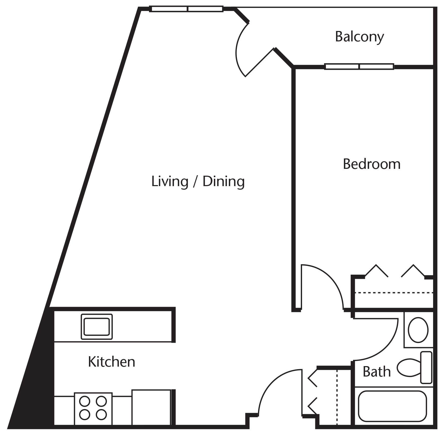 Black Walnut floor plan