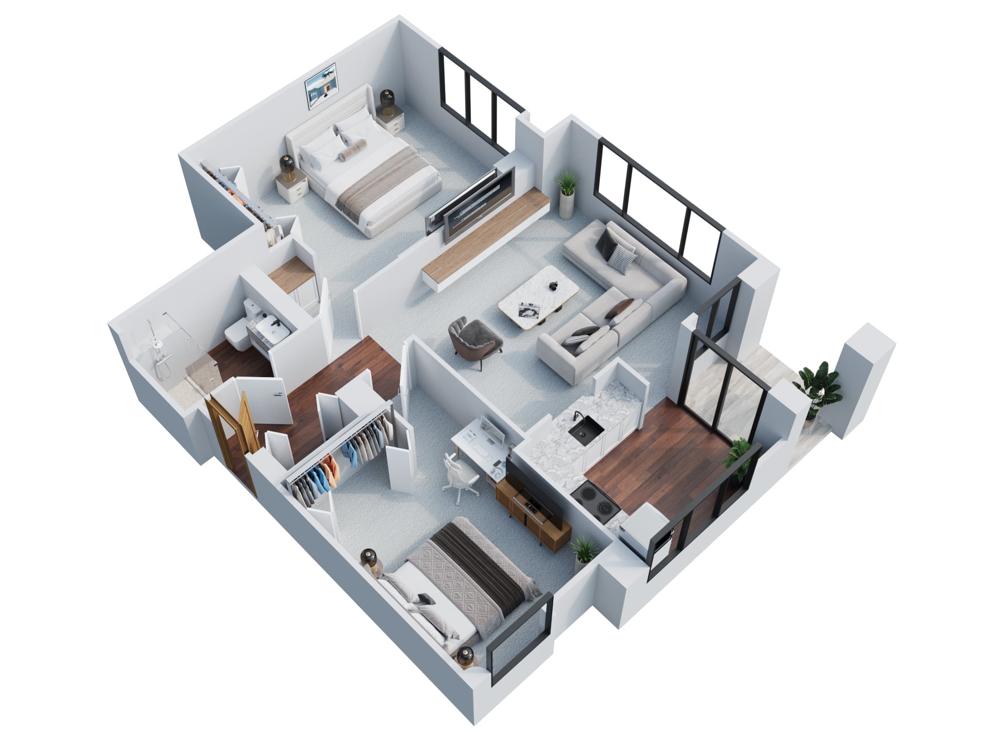 The Linden floor plan