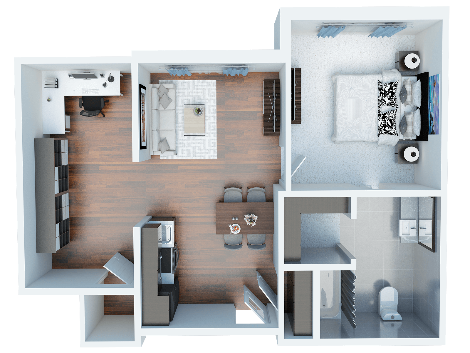 The Hutto floor plan