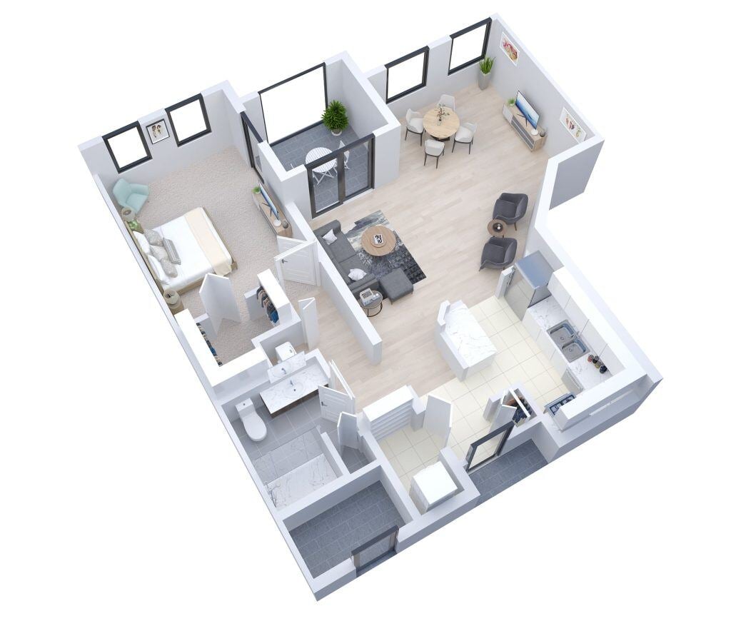 Andover Deluxe floor plan