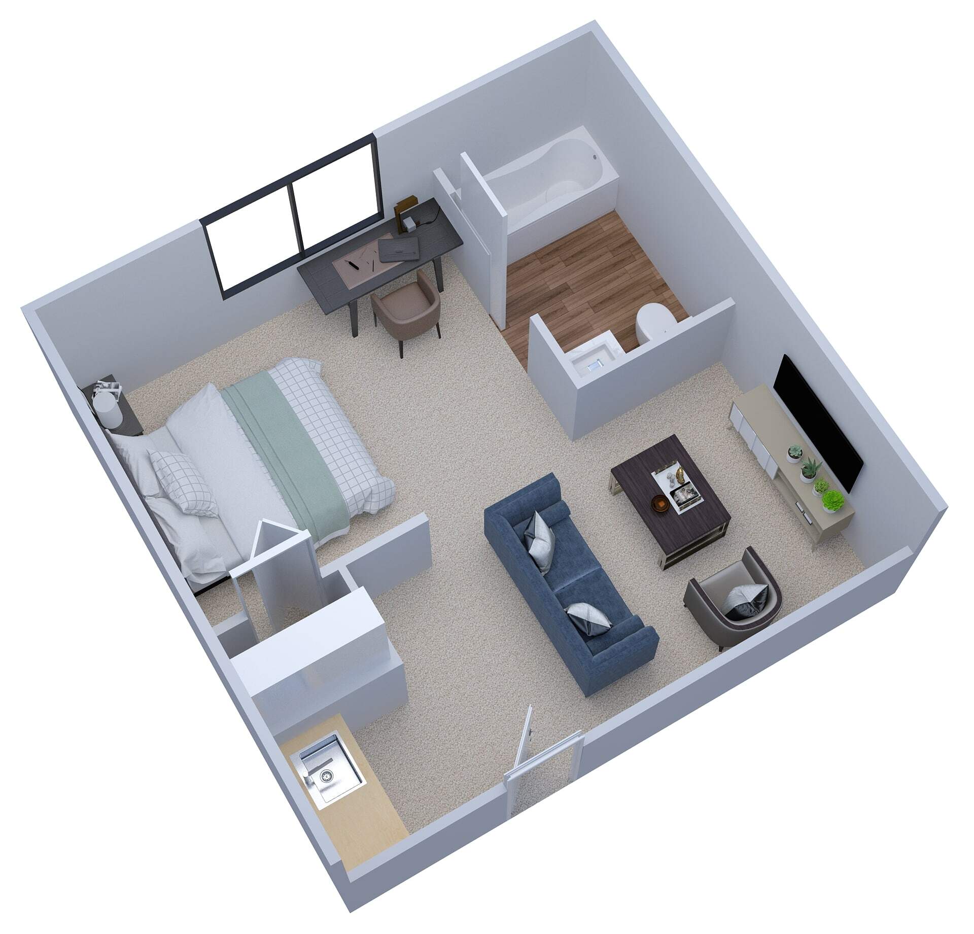 Baywood Deluxe floor plan