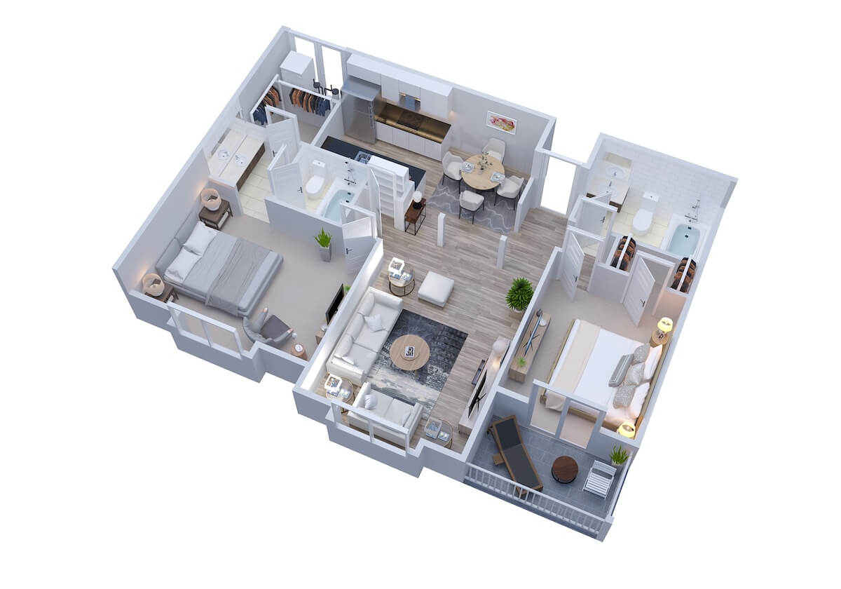 The Bentley floor plan