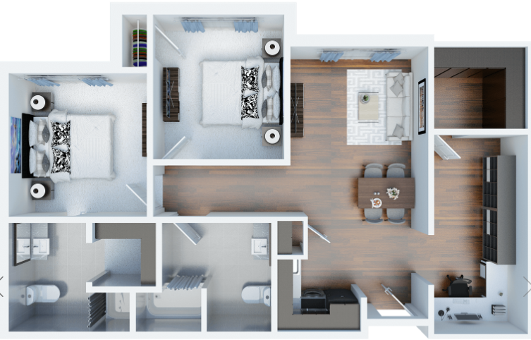 Rancho San Rafael floor plan
