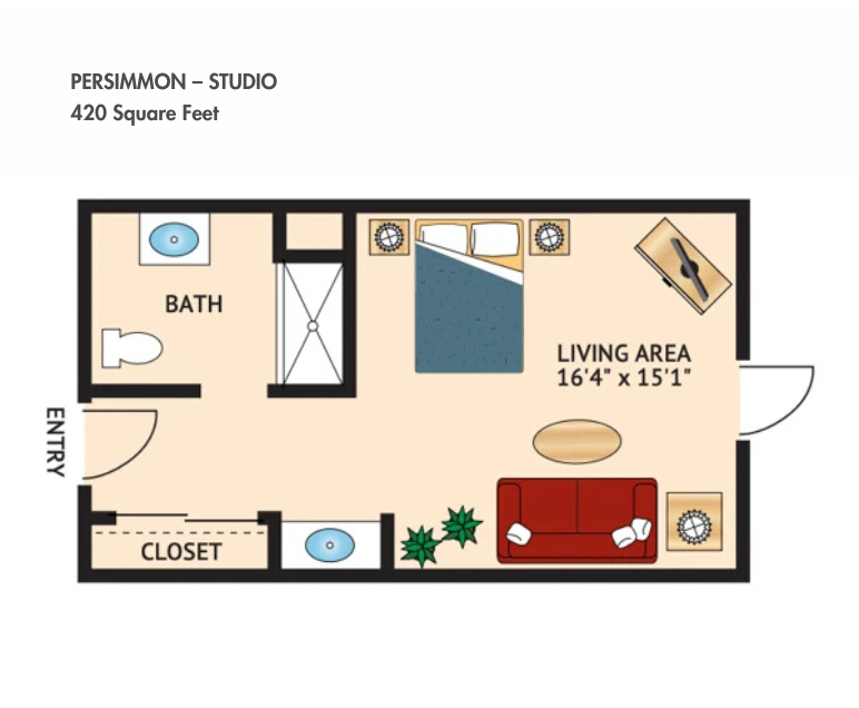 Persimmon floor plan