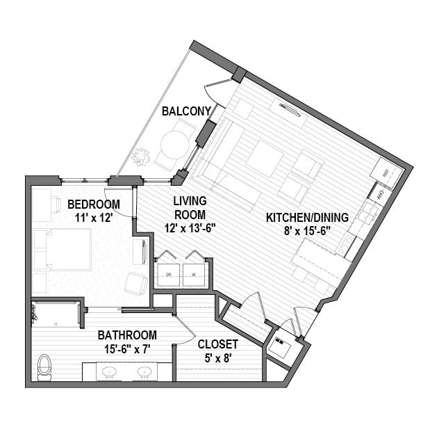 The Newcastle floor plan