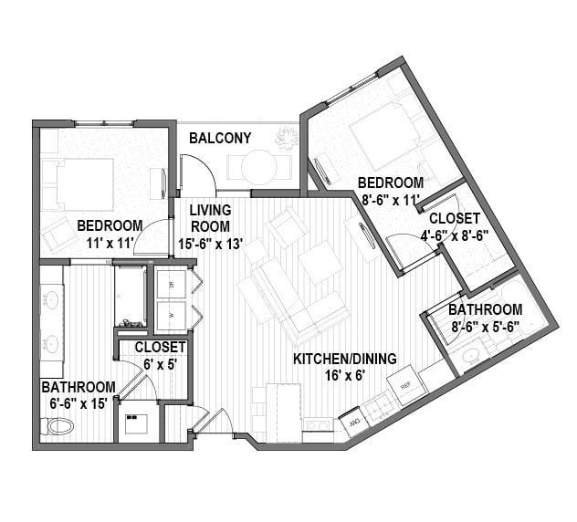 The Shawnee floor plan