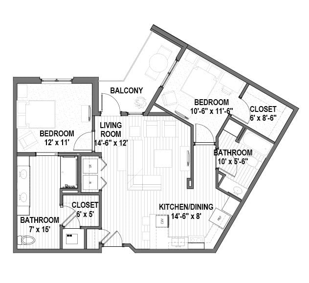 The Tecumseh floor plan