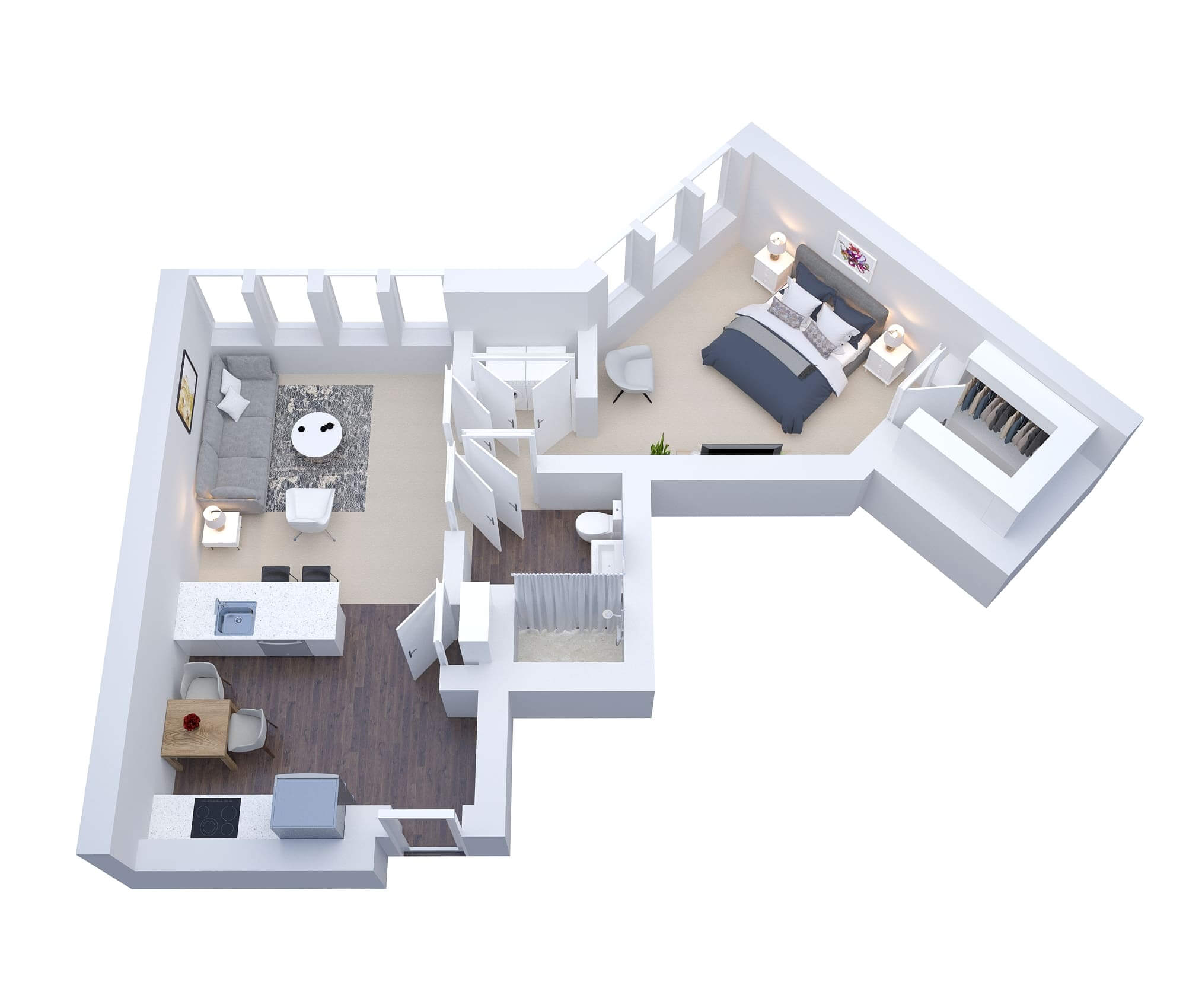 Turret floor plan