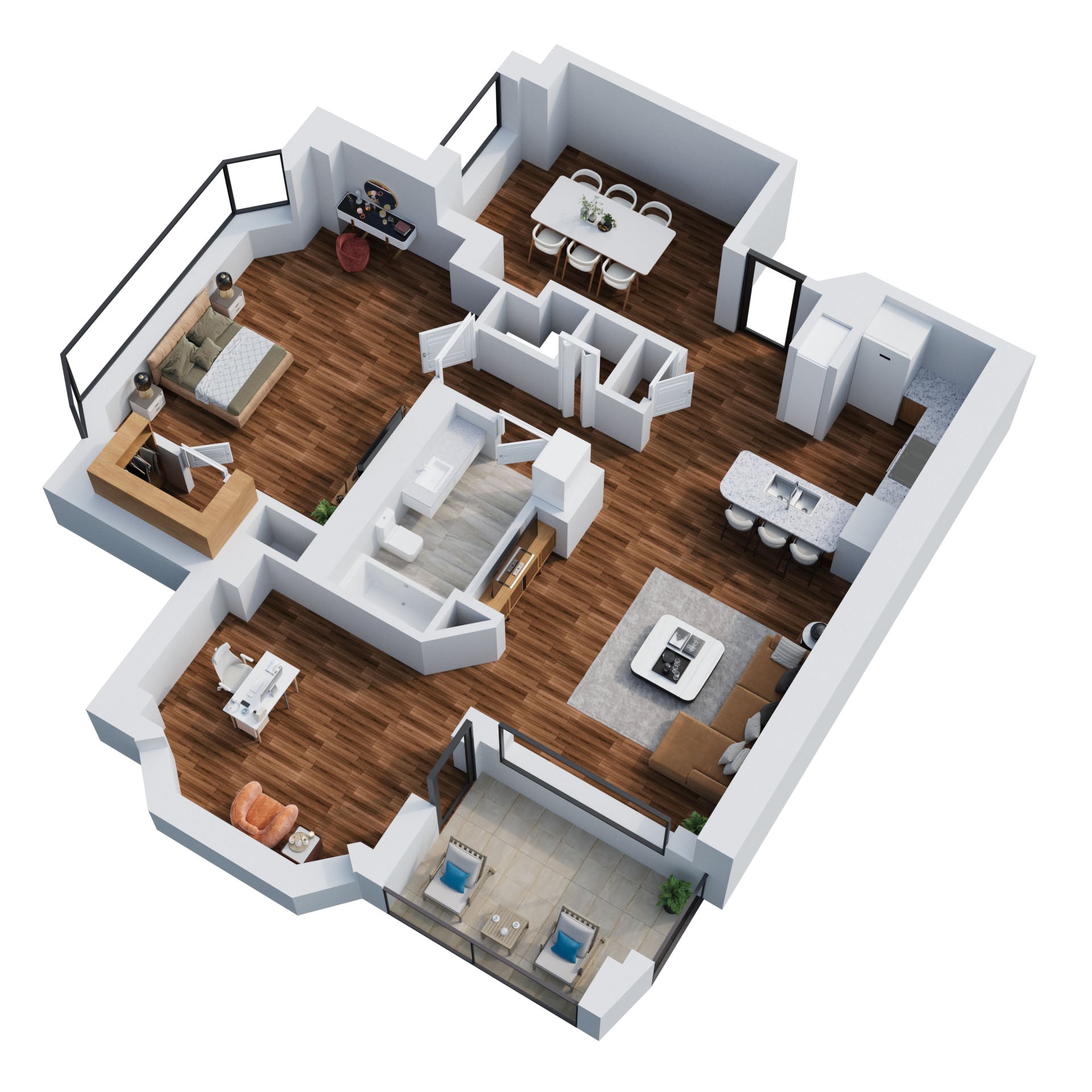 Crepe Myrtle floor plan