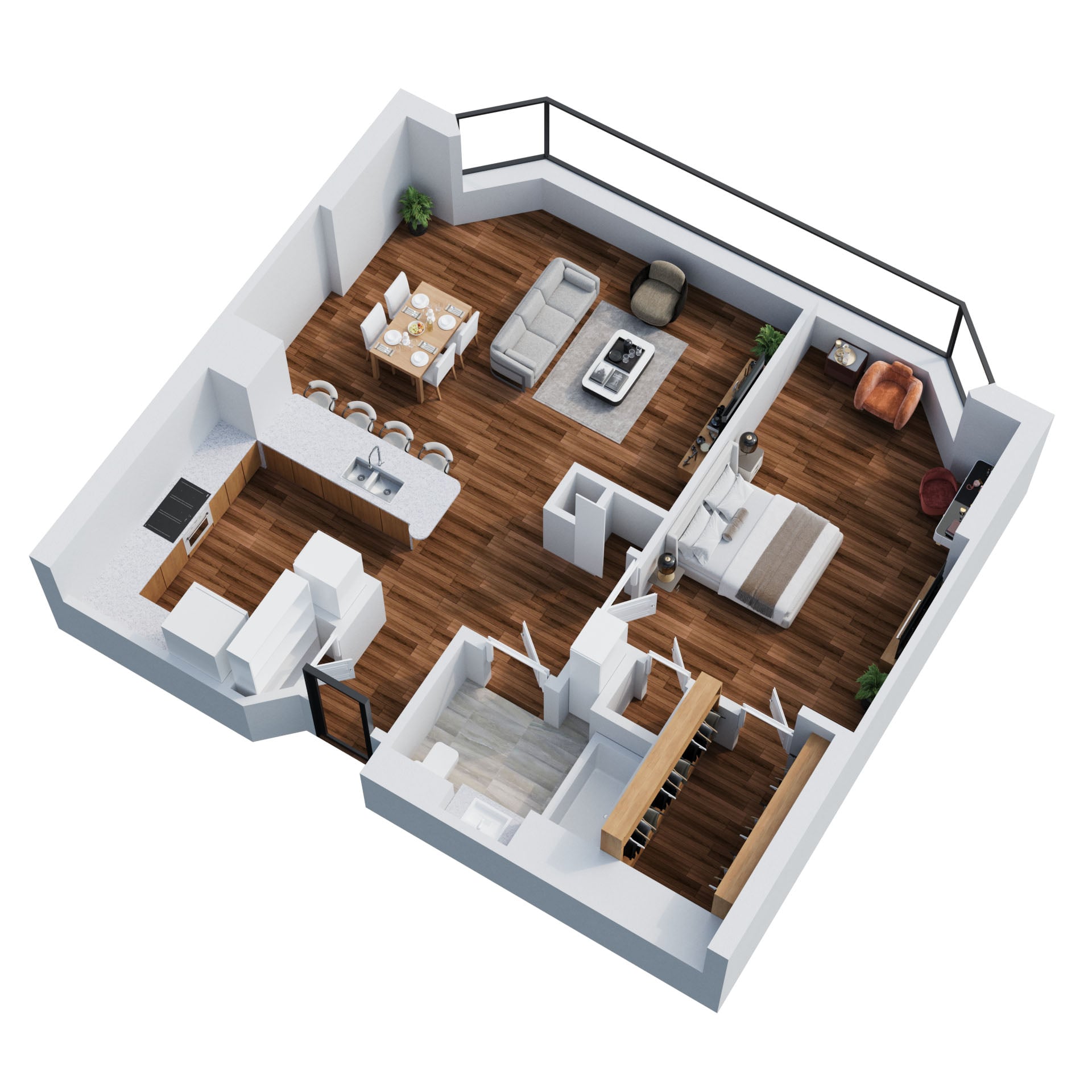 Mandarin floor plan