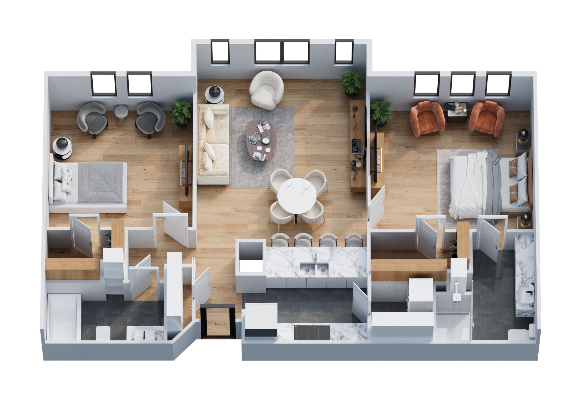 Honey Locust floor plan
