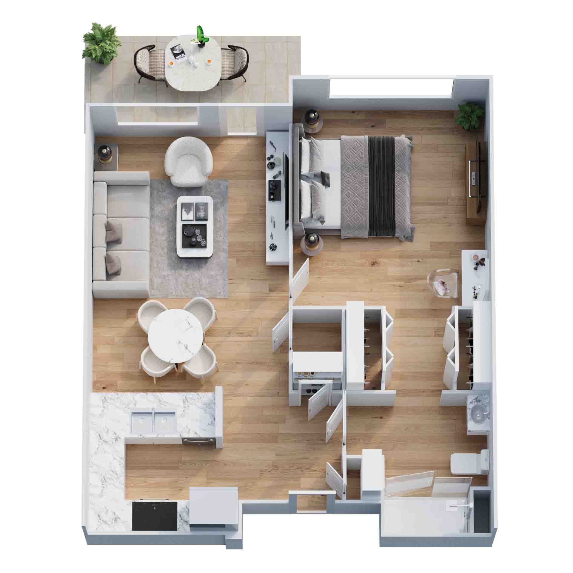 The Azalea floor plan