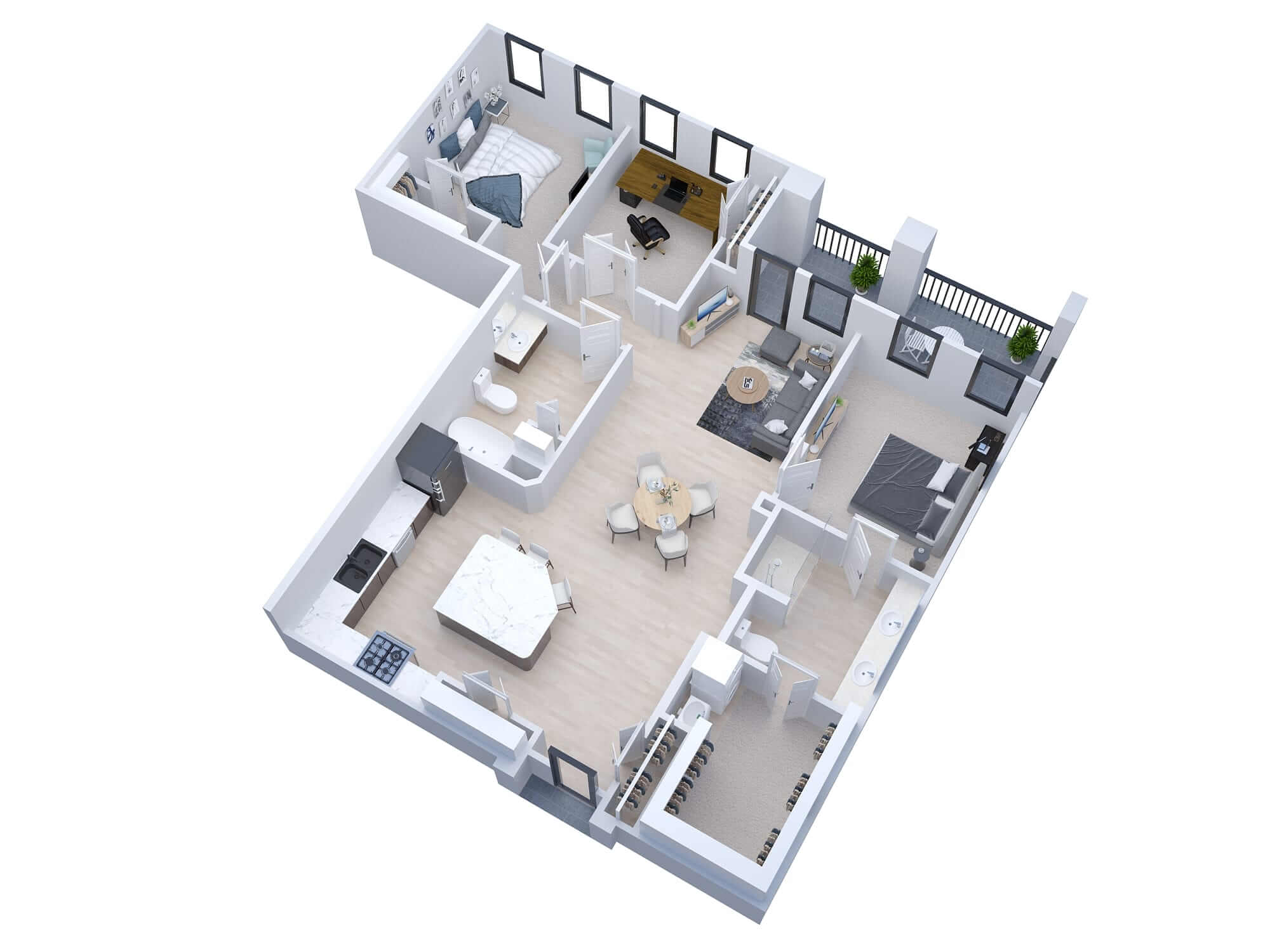 The Kent floor plan