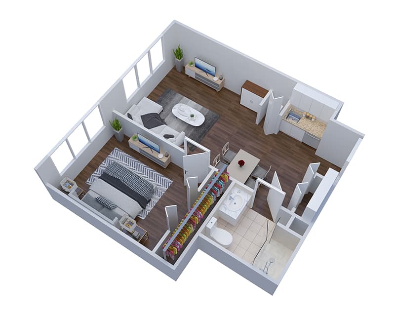 The Buckingham floor plan