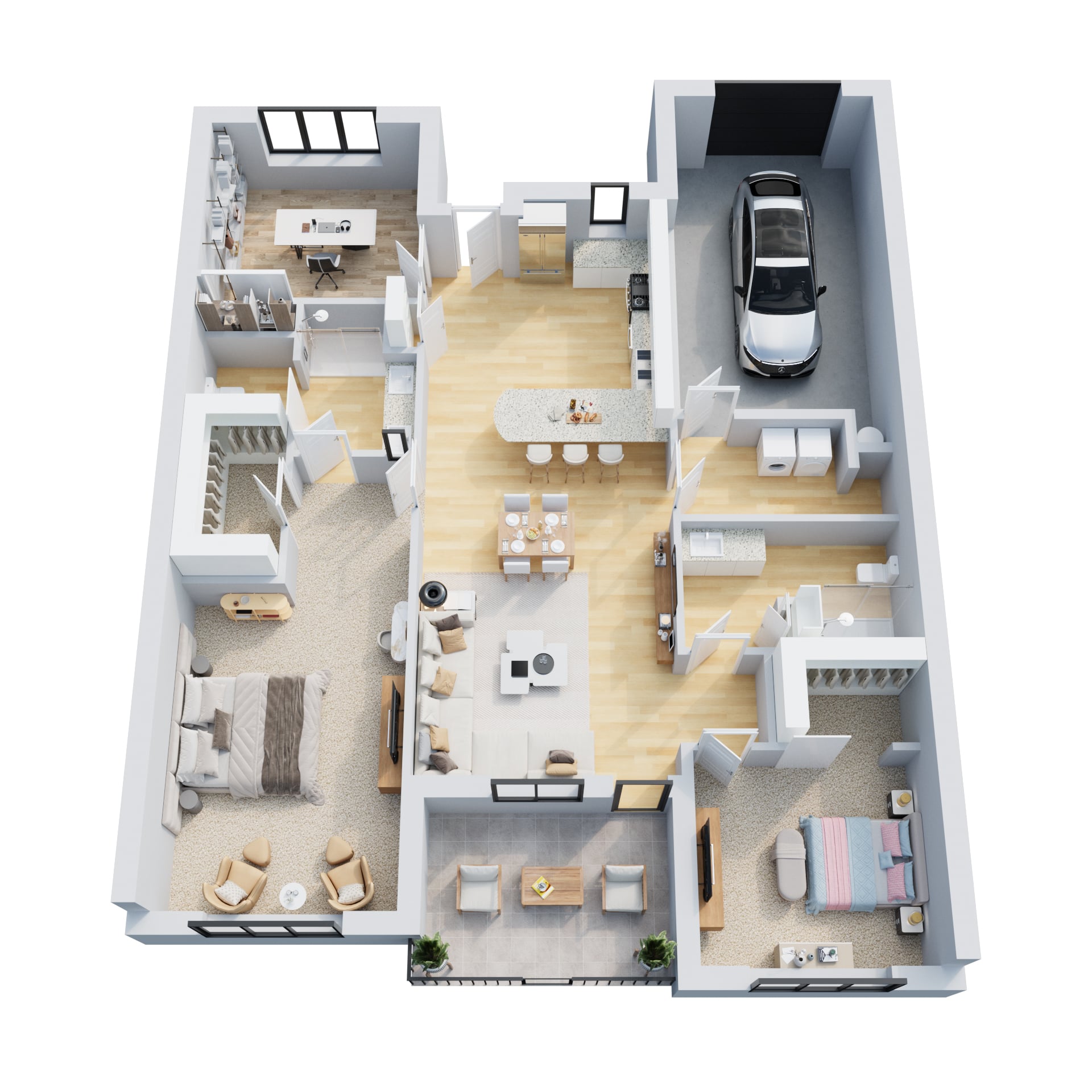Woodland floor plan