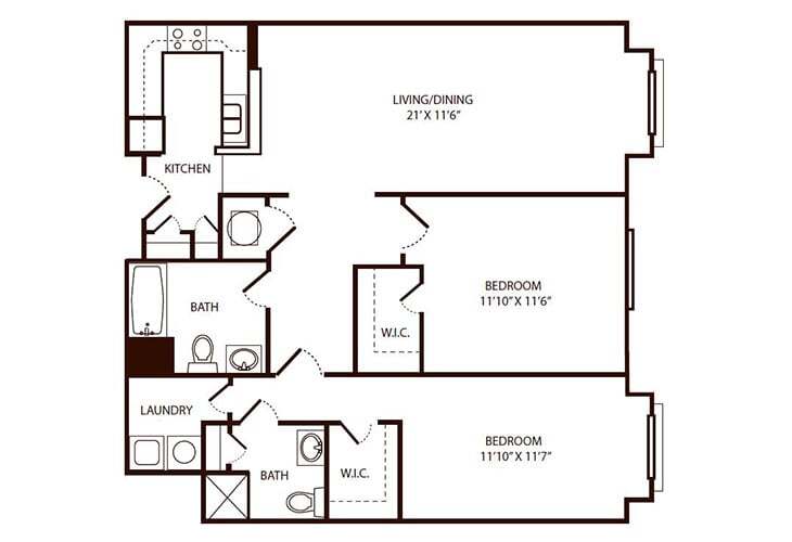 White Diamond floor plan